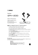 Preview for 37 page of Yamaha EPH-200 Owner'S Manual