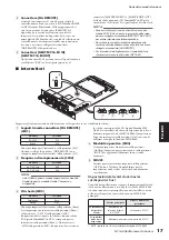 Предварительный просмотр 5 страницы Yamaha EtherSound MY16-ES64 Owner'S Manual