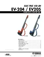 Yamaha EV-204 Service Manual предпросмотр