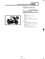 Предварительный просмотр 91 страницы Yamaha EXCITER Service Manual