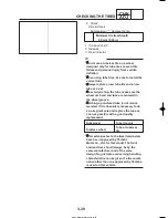 Предварительный просмотр 93 страницы Yamaha EXCITER Service Manual