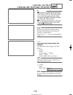 Предварительный просмотр 94 страницы Yamaha EXCITER Service Manual