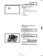 Предварительный просмотр 127 страницы Yamaha EXCITER Service Manual