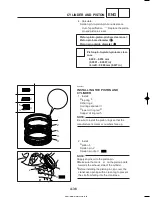 Предварительный просмотр 152 страницы Yamaha EXCITER Service Manual