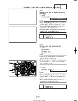 Предварительный просмотр 158 страницы Yamaha EXCITER Service Manual