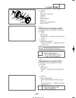 Предварительный просмотр 168 страницы Yamaha EXCITER Service Manual