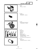 Предварительный просмотр 219 страницы Yamaha EXCITER Service Manual