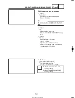 Предварительный просмотр 233 страницы Yamaha EXCITER Service Manual