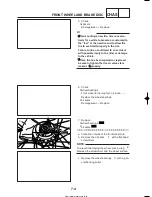 Предварительный просмотр 234 страницы Yamaha EXCITER Service Manual