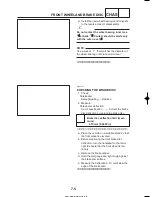 Предварительный просмотр 235 страницы Yamaha EXCITER Service Manual