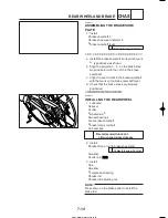 Предварительный просмотр 244 страницы Yamaha EXCITER Service Manual