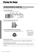 Предварительный просмотр 18 страницы Yamaha EZ-220 Page Turner Owner'S Manual