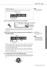 Предварительный просмотр 35 страницы Yamaha EZ-220 Page Turner Owner'S Manual