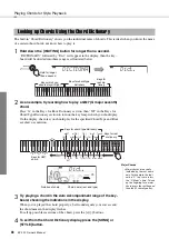 Предварительный просмотр 38 страницы Yamaha EZ-220 Page Turner Owner'S Manual