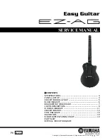 Preview for 1 page of Yamaha EZ-AG Service Manual