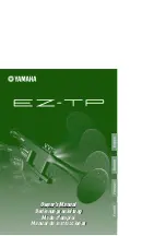 Предварительный просмотр 1 страницы Yamaha EZ-TP Owner'S Manual