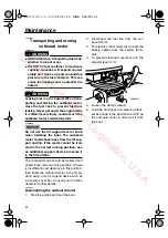 Preview for 68 page of Yamaha F-20 Owner'S Manual