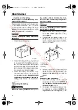 Preview for 86 page of Yamaha F-20 Owner'S Manual