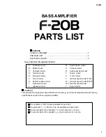 Предварительный просмотр 9 страницы Yamaha F-20B Service Manual