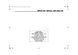 Предварительный просмотр 5 страницы Yamaha F DIVERSION XJ6F Owner'S Manual