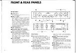 Предварительный просмотр 8 страницы Yamaha F1030 Owner'S Manual