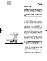 Preview for 44 page of Yamaha F15A Owner'S Manual