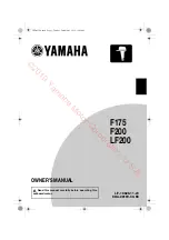 Yamaha F200 Owner'S Manual предпросмотр