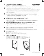 Preview for 2 page of Yamaha F2112/AS(W) (French) Mode D'Emploi