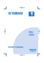 Preview for 1 page of Yamaha F250 LF250 Owner'S Manual