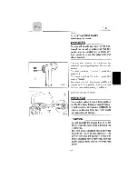 Preview for 61 page of Yamaha F25W Owner'S Manual