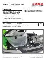 Yamaha F3Y-K810B-V0 Installation Instructions preview