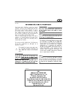 Preview for 5 page of Yamaha F4 Owner'S Manual