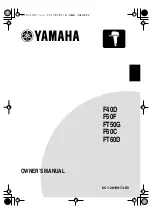 Preview for 1 page of Yamaha F40D Owner'S Manual