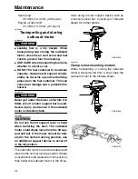 Preview for 40 page of Yamaha F4D Owner'S Manual