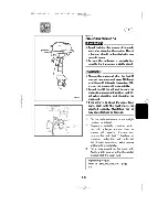 Предварительный просмотр 69 страницы Yamaha F4Z Owner'S Manual