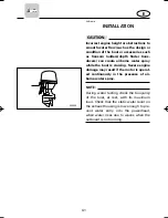 Preview for 40 page of Yamaha F50C Owner'S Manual