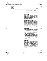 Предварительный просмотр 58 страницы Yamaha F6Z Owner'S Manual