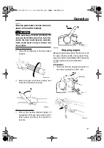 Предварительный просмотр 37 страницы Yamaha F80A Owner'S Manual