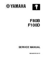 Yamaha F80B Service Manual preview