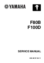 Yamaha F80BETL Service Manual preview