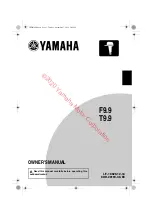 Preview for 1 page of Yamaha F9.9 Owner'S Manual