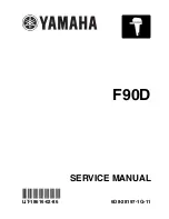 Yamaha F90D Service Manual preview