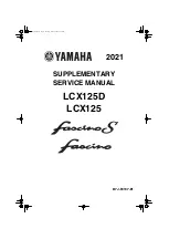Yamaha Fascino 2021 Supplementary Service Manual preview