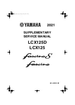 Yamaha Fascino S 2021 Supplementary Service Manual preview