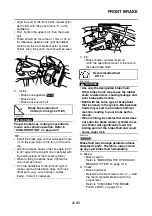 Preview for 208 page of Yamaha Fazer FZ8-SA Service Manual