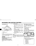 Предварительный просмотр 20 страницы Yamaha FAZER FZS1000S Owner'S Manual