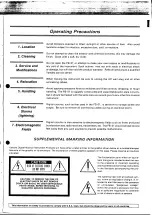 Preview for 3 page of Yamaha FB-01 Owner'S Manual