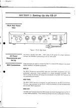 Preview for 5 page of Yamaha FB-01 Owner'S Manual