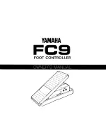 Yamaha FC9 Owner'S Manual preview