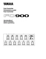 Yamaha FC900 Operating Manual preview